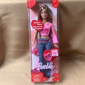 Barbie Hearts & Kisses 2004 Valentine Edition. New in box.